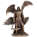 Archangel Azrael — Bronze-Finish Statue – 27 × 24 cm – view 1