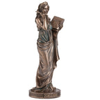 Calliope — Muse of Epic Poetry — Bronze Finish Statue, 23 cm – view 3