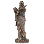 Calliope — Muse of Epic Poetry — Bronze Finish Statue, 23 cm – view 4