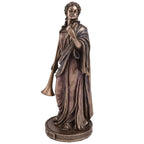 Clio — Muse of History — Bronze-Finish Statue – 23 cm – view 3
