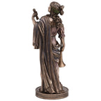 Clio — Muse of History — Bronze-Finish Statue – 23 cm – view 4