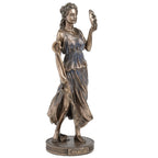 Thalia — Muse of Comedy — Bronze-Finish Statue, 23 cm – view 2