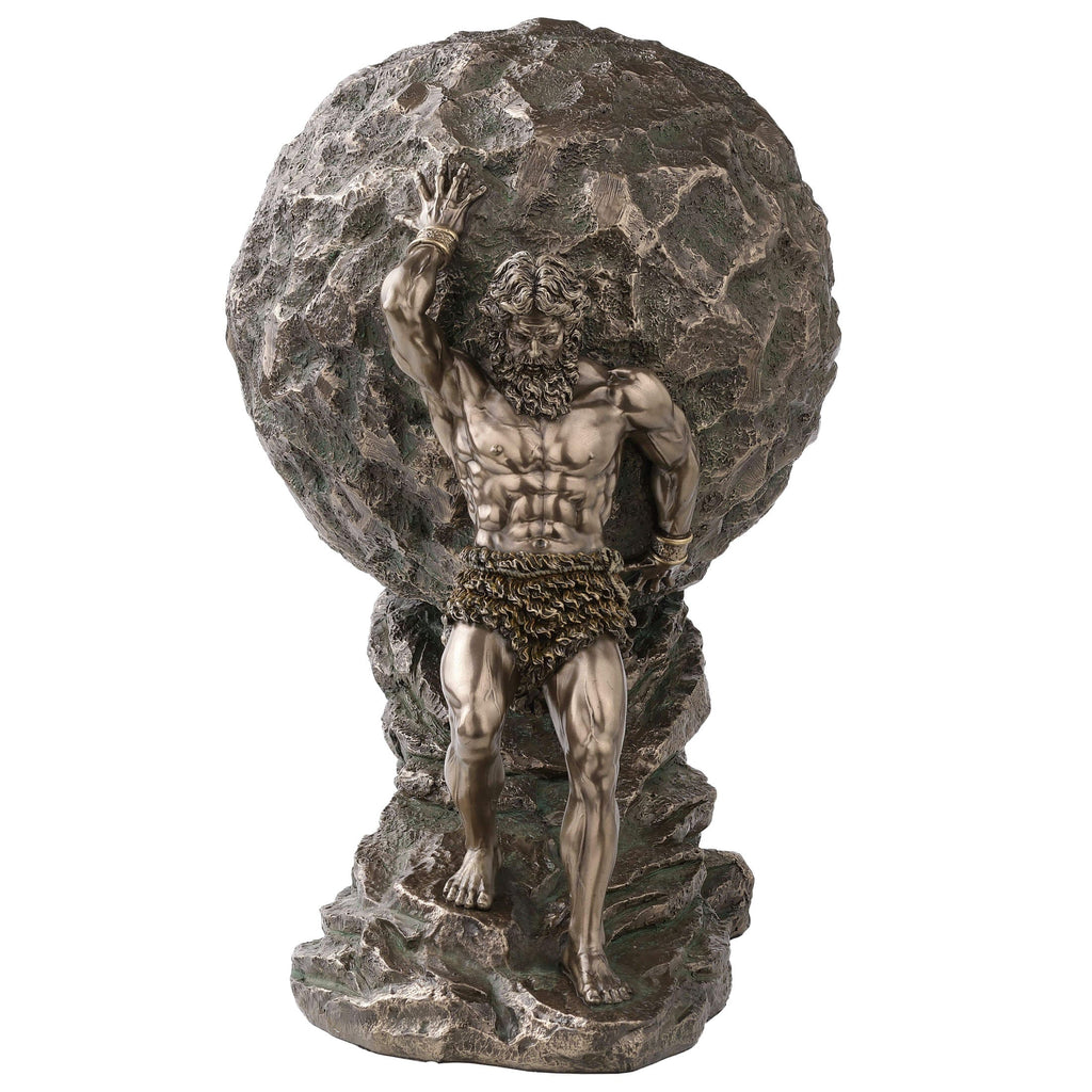 Sisyphus — Bronze-Finish Statue, 38.5 cm – view 3