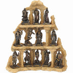 The Twelve Gods of Olympus with a Base — Bronze Finish Statue, 9.3 cm – view 1