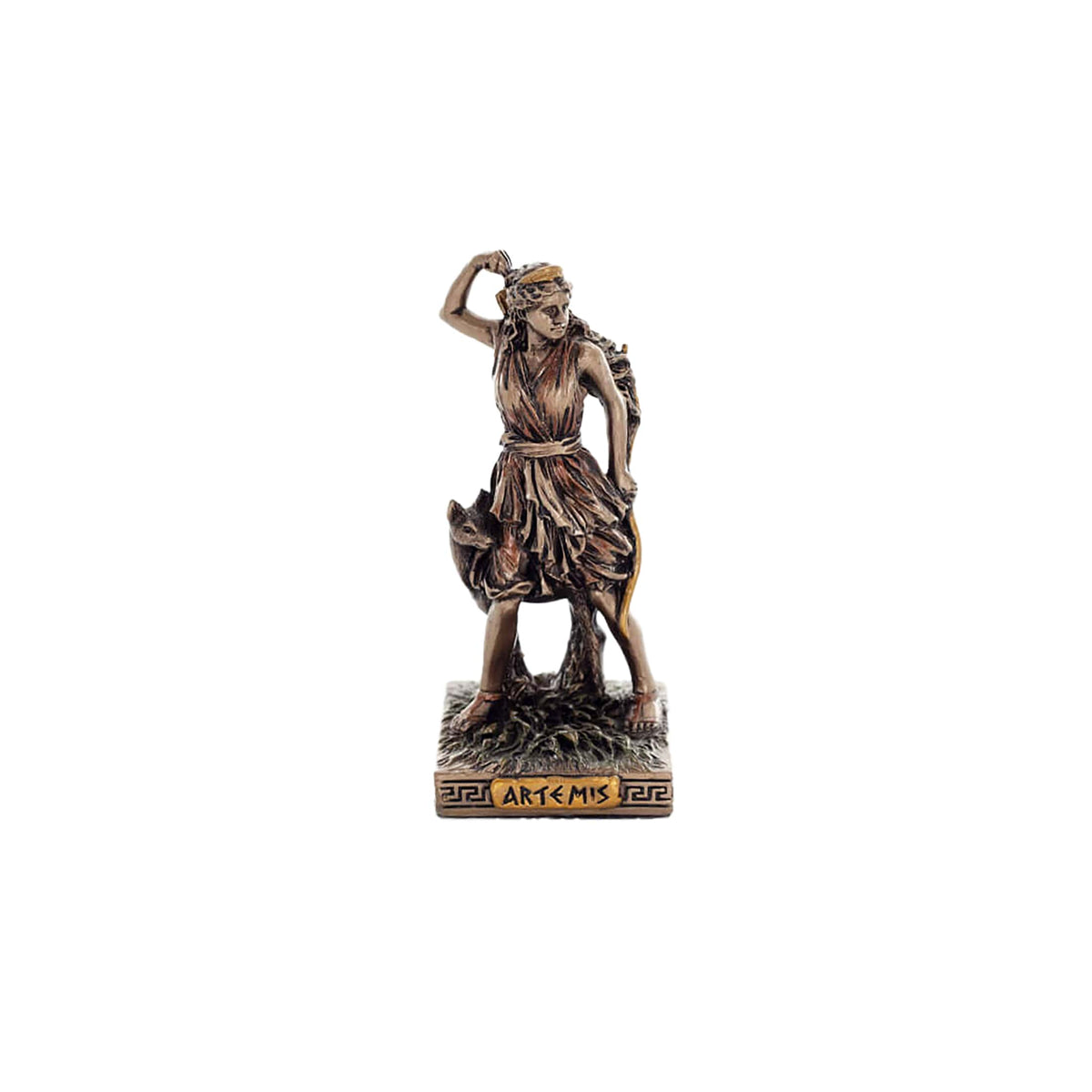 The Twelve Gods of Olympus with a Base — Bronze Finish Statue, 9.3 cm – view 9