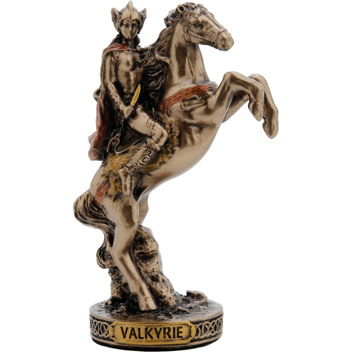 Valkyrie — Norse Mythology — Bronze-Finish Statue – 8.5 cm – view 1