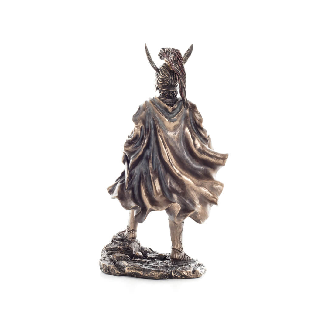 Alexander the Great, King of Macedon – Bronze-Finish Resin Statue – 30 cm – view 3