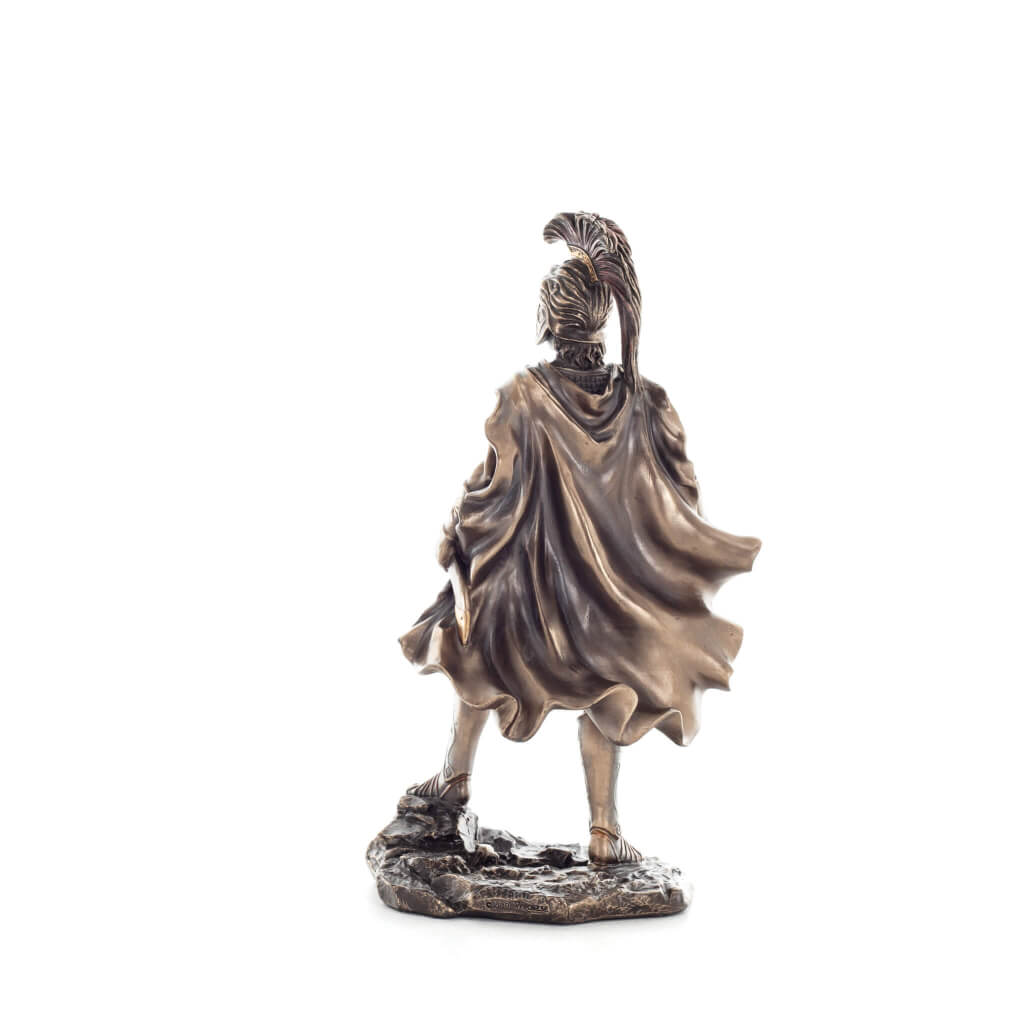 Alexander the Great — King of Macedon — Bronze Finish Statue, 24.8 cm – view 3
