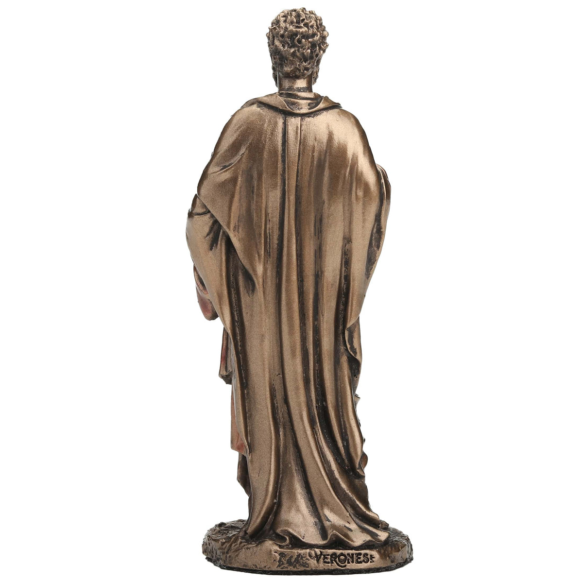 Hippocrates — Father of Medicine — Bronze-Finish Statue – 9 cm – view 3