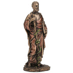 Hippocrates — Father of Medicine — Bronze-Finish Statue – 9 cm – view 4