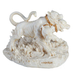 Cerberus — The Three-Headed Hound of Hades — White Statue, 11 cm – view 1