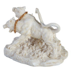 Cerberus — The Three-Headed Hound of Hades — White Statue, 11 cm – view 3