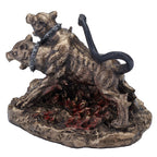 Cerberus – The Three-Headed Hound of Hades – Bronze-Finish Statue – 11 cm – view 3