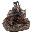 Cerberus – The Three-Headed Hound of Hades – Bronze-Finish Statue – 11 cm – view 4