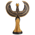 Isis — Egyptian Goddess — Black and Gold Statue, 34 cm – view 3