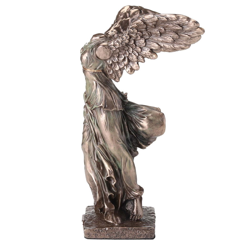 Nike — The Winged Goddess — Bronze-Finish Statue, 14 cm – view 2