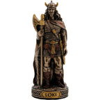 Set of 12 Norse Gods – Bronze-Finish Resin Statues – view 12