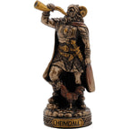 Set of 12 Norse Gods – Bronze-Finish Resin Statues – view 7