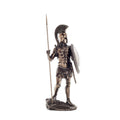 Spartan Warrior — Bronze-Finish Statue – 36 cm – view 1